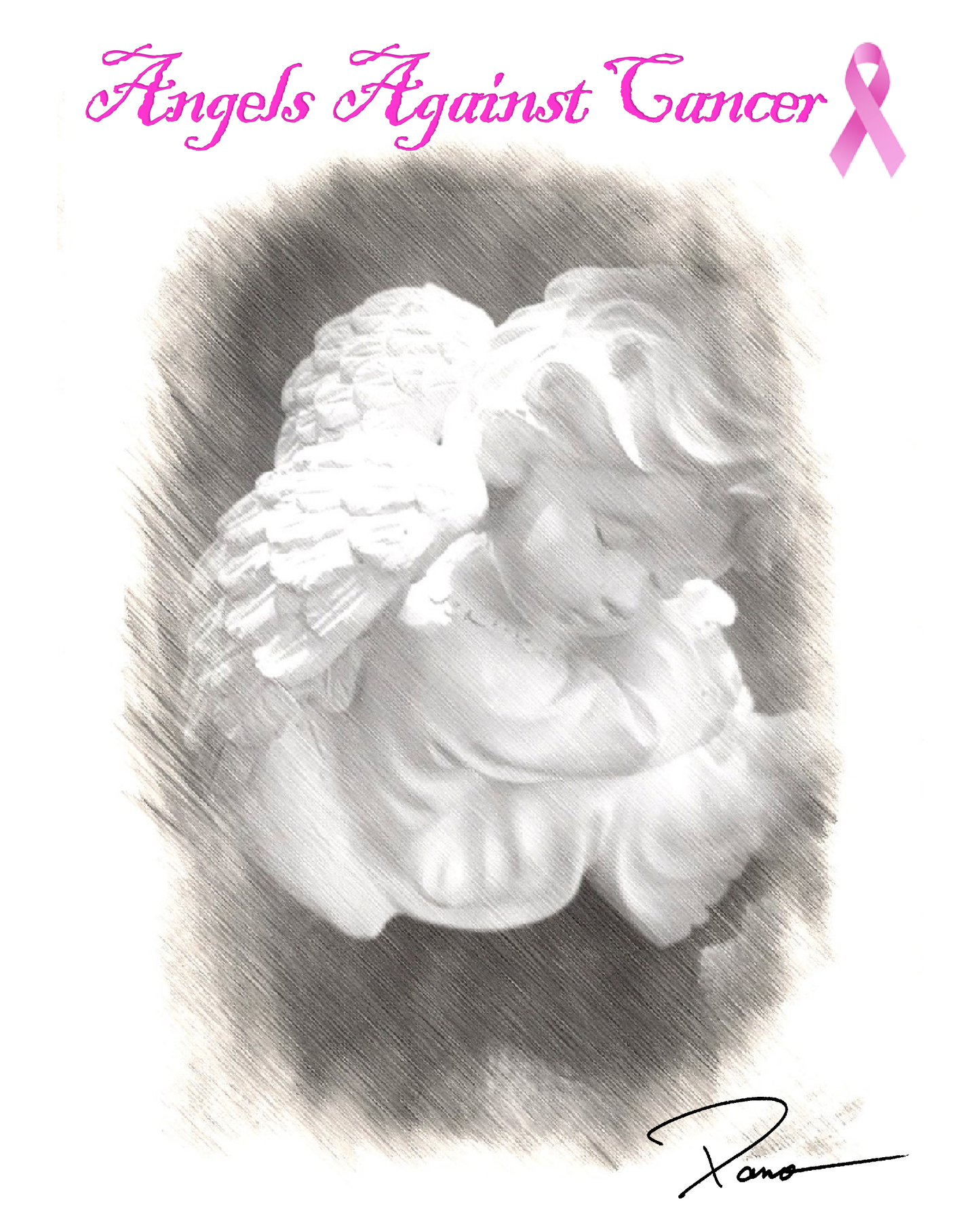 Angel Sleeping on Knee