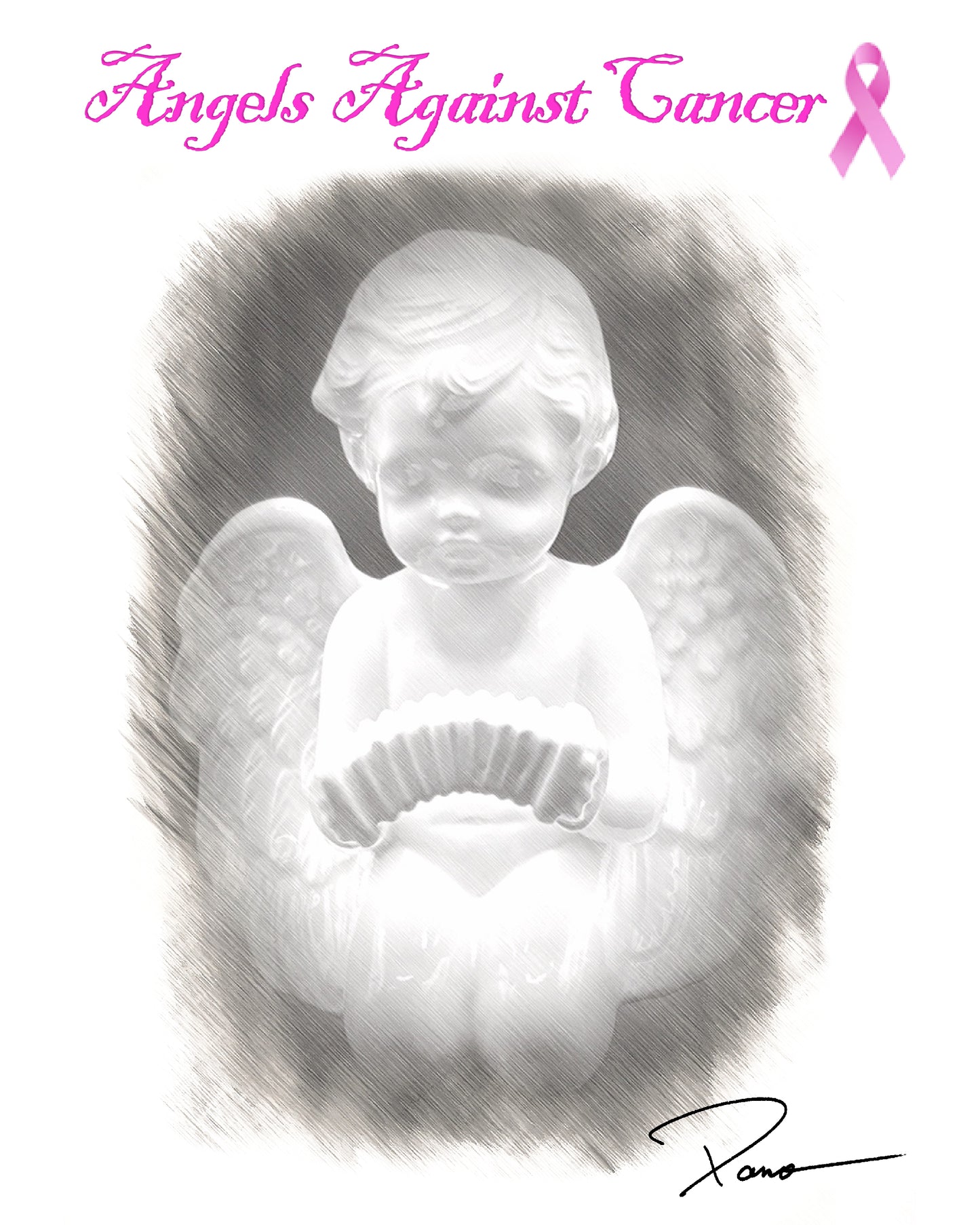 Angel Playing Music